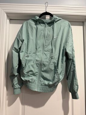 Nike Light Mint Hooded Zip-Up Jacket
